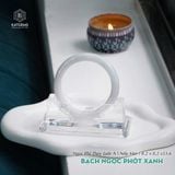  Vòng Khối Phỉ Thúy Bạch Nguyệt Quang (Bạch Ngọc) Bản Đũa 8.2x8.2x53.6 (Không Kén Mệnh) 