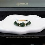  Vòng Dây Cáp Ngọc Bích Canada Vip Ngũ Điếu Mix Hồ Ly Phượng Và Lu Thống Trơn (Không Kén Mệnh) 260525-13 