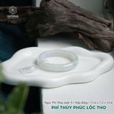  Vòng Khối Ngọc Phỉ Thúy Phúc Lộc Thọ Cao Cấp Bản Hẹ 13.2 x 7.6 x 53.8 (Không Kén Mệnh) 