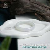  Vòng Khối Ngọc Phỉ Thúy Phúc Lộc Thọ Cao Cấp Bản Hẹ 13.2 x 7.6 x 53.8 (Không Kén Mệnh) 
