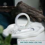  Vòng Khối Ngọc Phỉ Thúy Phúc Lộc Thọ Cao Cấp Bản Hẹ 13.2 x 7.6 x 53.8 (Không Kén Mệnh) 