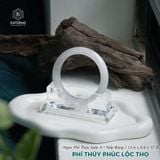  Vòng Khối Ngọc Phỉ Thúy Phúc Lộc Thọ Cao Cấp Bản Hẹ 12.6 x 8.8 x 57.8 (Không Kén Mệnh) 