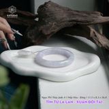  Vòng Khối Ngọc Phỉ Thúy Jade A Tím Tử La Lan - Xuân Đới Tài Cao Cấp Bản Hẹ 11.5 x 8.3 x 56.8 (Không Kén Mệnh) 
