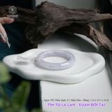  Vòng Khối Ngọc Phỉ Thúy Jade A Tím Tử La Lan - Xuân Đới Tài Cao Cấp Bản Hẹ 12 x 9.1 x 55.8 (Không Kén Mệnh) 2525556 