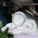  Vòng Khối Ngọc Phỉ Thúy Jade A Tím Tử La Lan - Xuân Đới Tài Cao Cấp Bản Hẹ 12.1 x 8.4 x 58.4 (Không Kén Mệnh) 