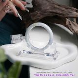  Vòng Khối Ngọc Phỉ Thúy Jade A Tím Tử La Lan - Xuân Đới Tài Cao Cấp Bản Hẹ 11..7 x 7.7 x 53.8 (Không Kén Mệnh) 