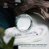  Vòng Khối Ngọc Phỉ Thúy Mặc Ảnh Hoa Bay Cao Cấp Bản Hẹ 12.5 x 8.5 x 52.9 (Không Kén Mệnh) S2525704 