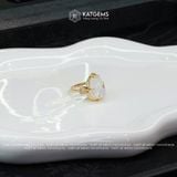  Nhẫn Tỳ Hưu Đại Cát Đá Moon Thiên Nhiên Vàng Trang Sức (Thủy, Kim) - Thiết Kế Độc Quyền 