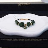  Vòng Dây Cáp Ngọc Bích Canada Vip Ngũ Điếu Mix Hồ Ly, Túi Tiền Lu Thống, Cỏ 4 Lá (Không Kén Mệnh) 
