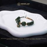  Vòng Dây Cáp Ngọc Bích Canada Vip Ngũ Điếu Mix Hồ Ly, Túi Tiền Lu Thống, Cỏ 4 Lá (Không Kén Mệnh) 