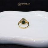  Nhẫn Túi Tiền Kim Bảo Đại Cát Ngọc Bích Canada Vip ( Không Kén Mệnh ) 
