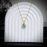  Mặt Dây Chuyền Ngọc Hoa Bay Đồng Điếu Mix Hồ Ly (Không Kén Mệnh) 