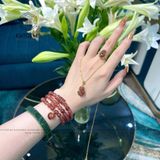  Mặt Dây Chuyền Tỳ Hưu Thạch Anh Tóc Đỏ (Thổ, Hỏa) 
