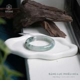 Vòng Khối Ngọc Phỉ Thúy Jade A Băng Lục Phiêu Hoa Cao Cấp Bản Hẹ 12.5 x 8.6 x 60.9 (Không Kén Mệnh) 2526386 