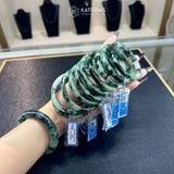  Vòng Khối Ngọc Cẩm Thạch Sơn Thủy Type B Bản Vuông 6-7li Ni 51-55 Giá 6.888.000đ - 7.979.000đ 