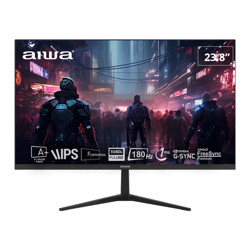  Màn hình AIWA MD2404-V 23.8inch 180Hz IPS FHD 1ms 