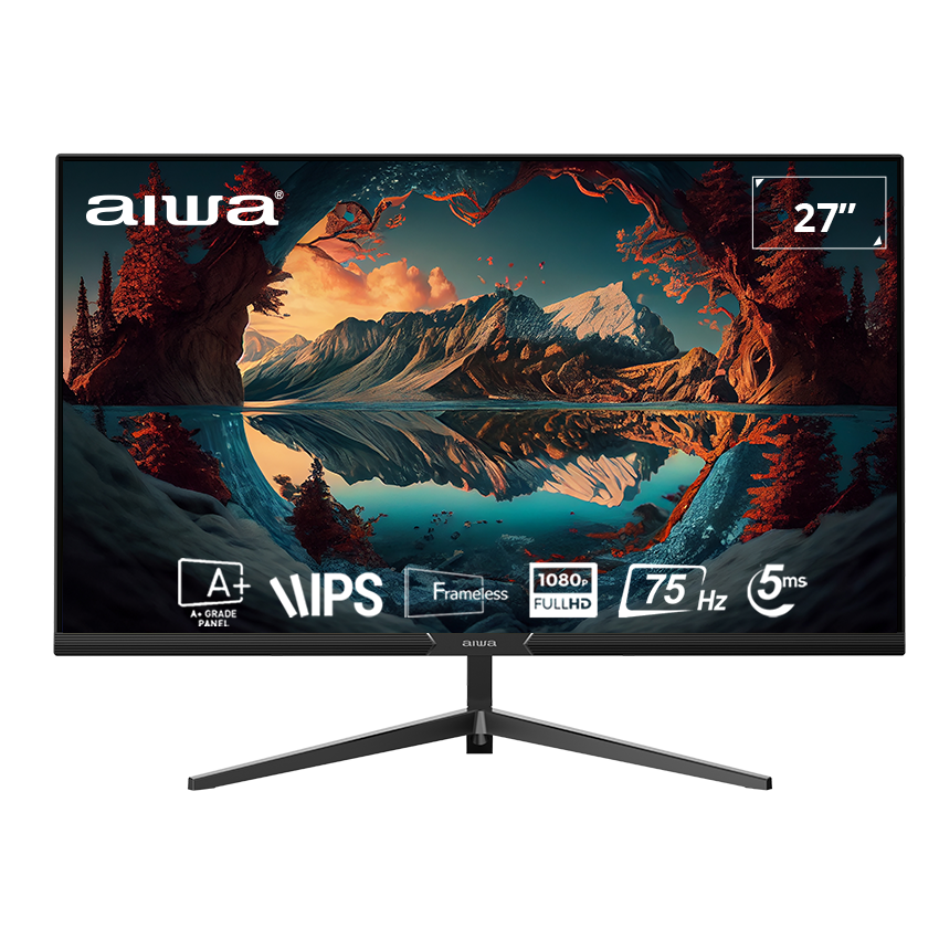  Màn hình AIWA MF270B-V 27Inch 75Hz IPS FHD 5ms 