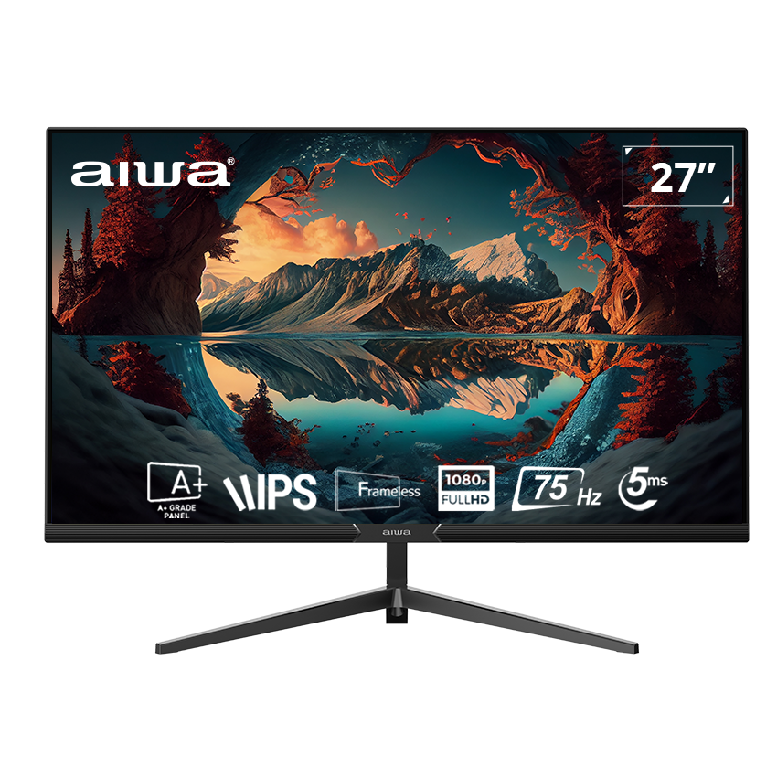 AIWA MF270B-V 27Inch 75Hz IPS FHD 5ms 