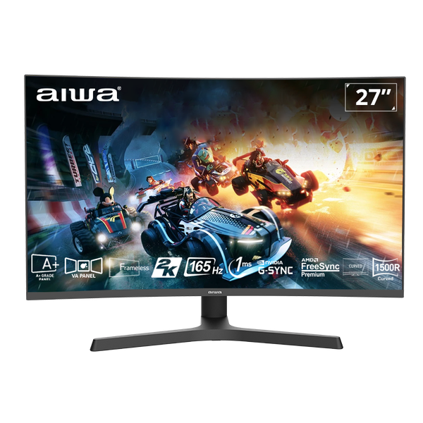  Màn hình AIWA MZ270G-Y 27inch 165Hz VA 2K 1ms 