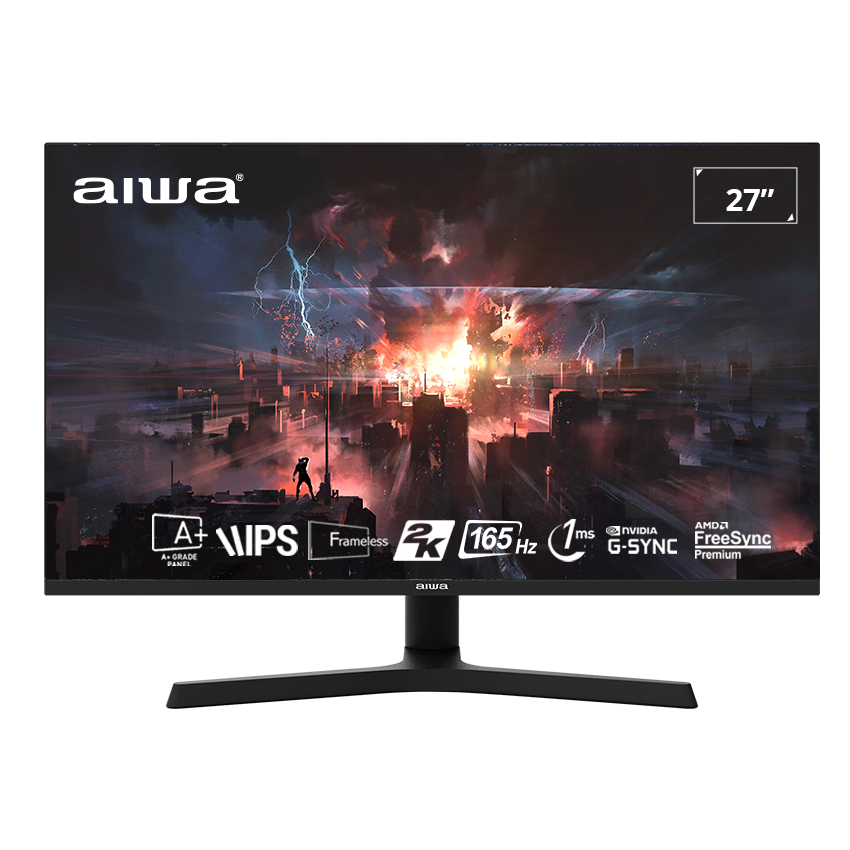  Màn hình AIWA MZ270L-Y 27inch 165Hz IPS 2K 1ms 