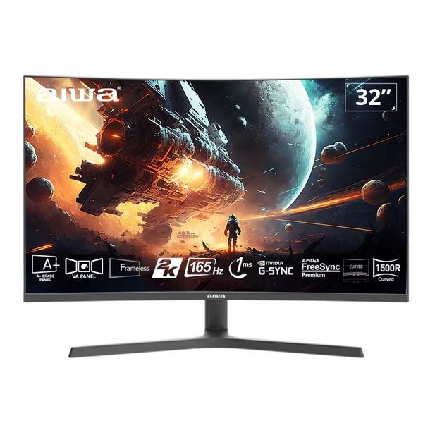 AIWA MZ270G-Y 27inch 165Hz VA 2K 1ms – Aiwa