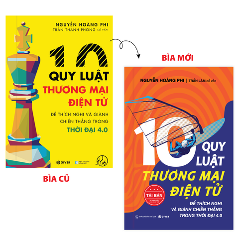  10 Quy Luật Thương Mại Điện Tử - Bộ Sách Trên Lưng Khổng Tượng - Kinh Doanh Online - Để Thích Nghi Và Giành Chiến Thắng Trong Thời Đại 4.0 