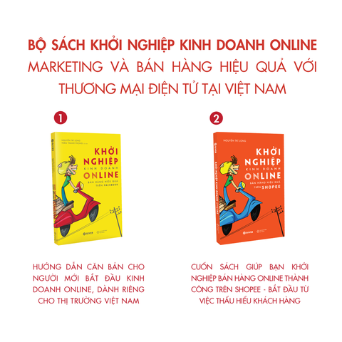 Bộ Sách Khởi Nghiệp Kinh Doanh Online - Marketing và Bán Hàng Hiệu Quả Với Thương Mại Điện Tử Tại Việt Nam
