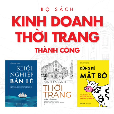  Bộ Sách Kinh Doanh Thời Trang Thành Công 