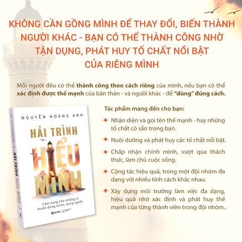  Sách - Hải Trình Hiểu Mình - Cẩm Nang Cho Những Ai Muốn Dùng Mình Dụng Người 