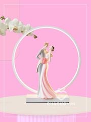 Đèn Ngủ Cô Dâu Chú Rể Lãng Mạn – Quà Cưới Ý Nghĩa