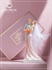 Tượng Cô Dâu Chú Rể Decor Phòng Ngủ - Quà Cưới ý nghĩa