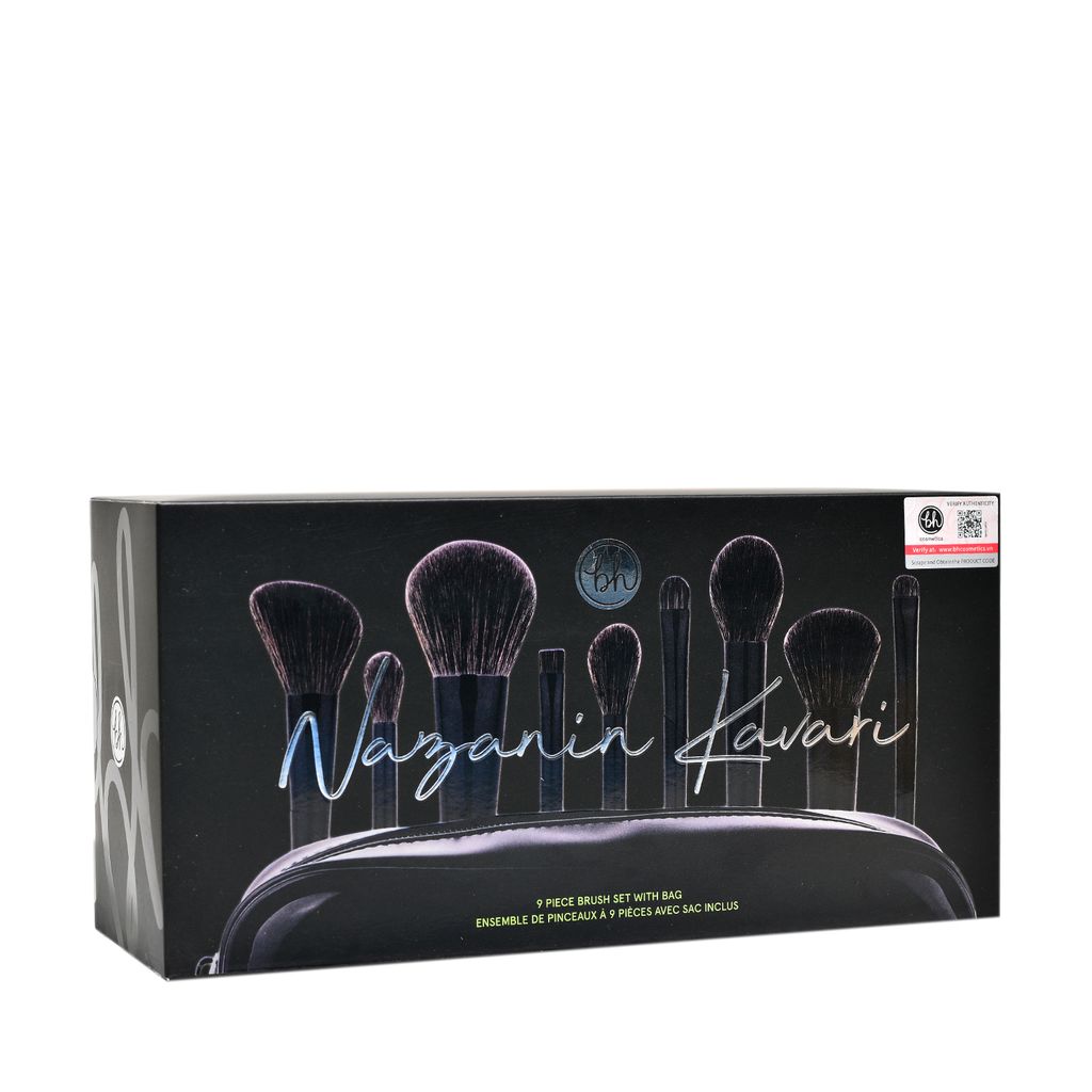 Bộ cọ trang điểm Bh Cosmetics nazanin kavari 9 piece brush set