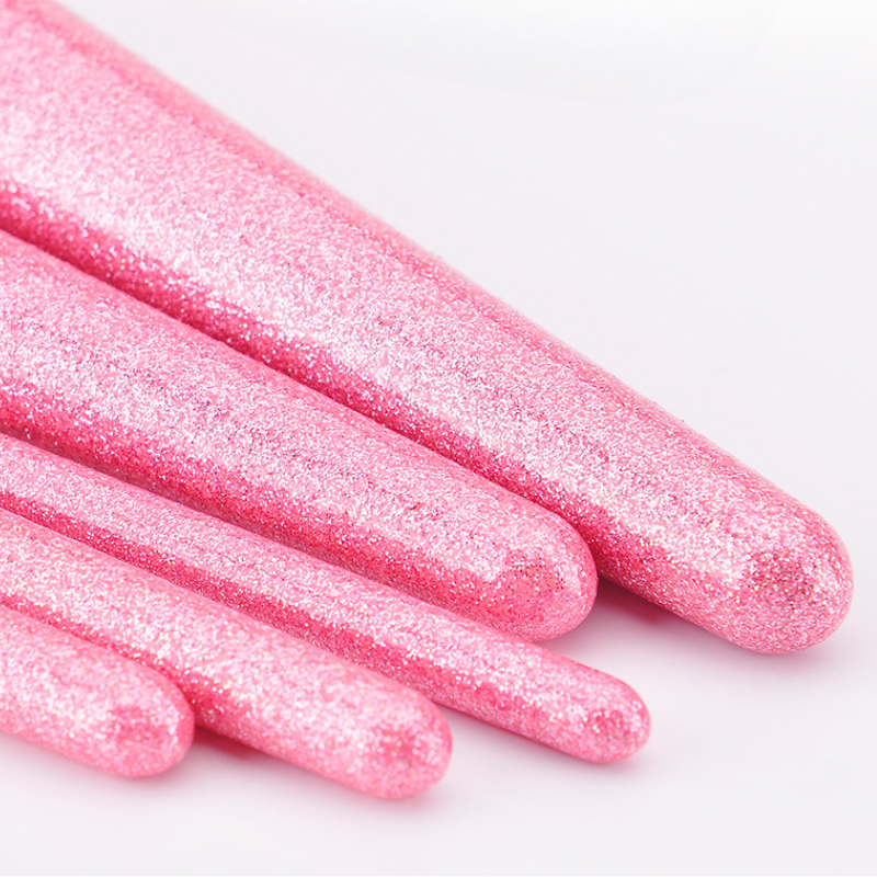 Bộ Cọ Trang Điểm 5 Cây Màu Hồng MSQ Pink Girly Heart Makeup Brush Set