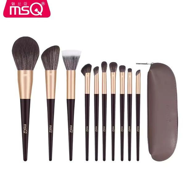 Bộ cọ trang điểm MSQ 10 pcs light picking makeup brush set