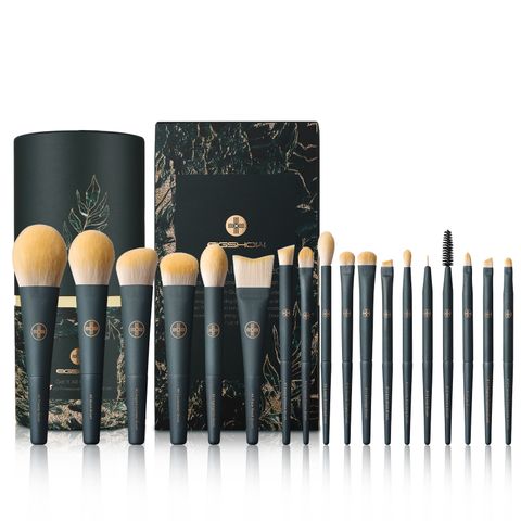 Bộ cọ trang điểm Eigshow chic series 18 pieces mini makeup brush kit shaded spruce