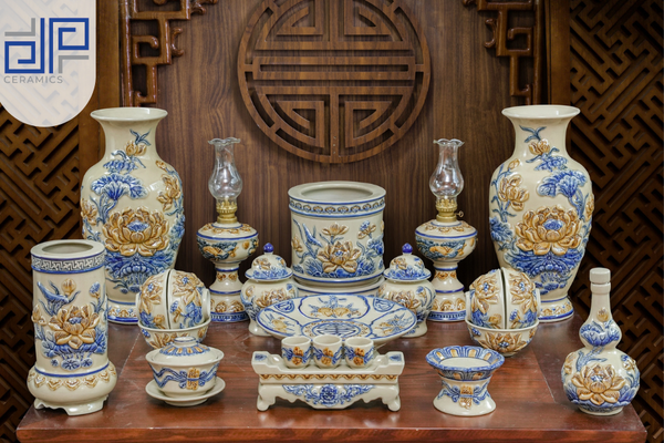  Bộ đồ thờ Liên hoa 
