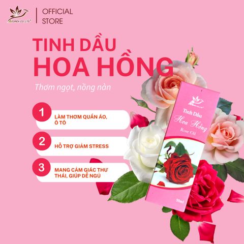  Tinh Dầu Hoa Hồng (50ml) 