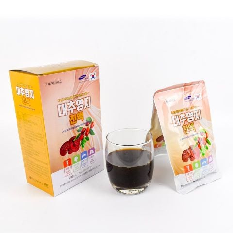 Nước Linh Chi Táo Đỏ Hàn Quốc Daedong Jujube Linhzhi Premium Liquid