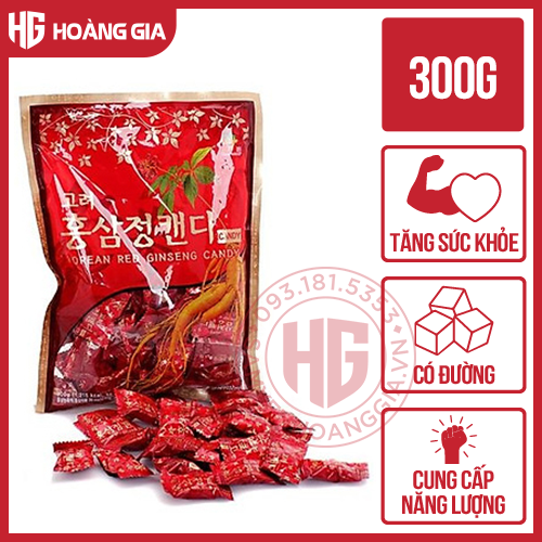 Kẹo Hồng Sâm Hàn Quốc KGS 300g