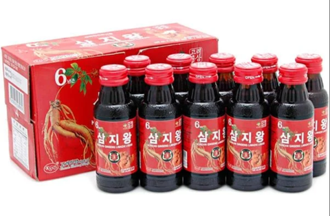 Nước Hồng Sâm Linh Chi KGS Hàn Quốc Hộp 10 Chai