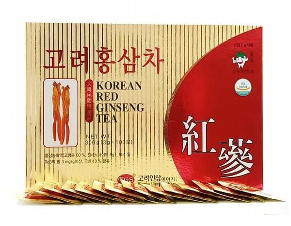Trà Sâm Hàn Quốc KGS 100 gói x 3g Loại Tốt