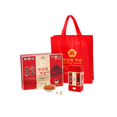 Tinh Dầu Thông Đỏ Chính Phủ Mugunghwa Jeoksong cao cấp - 180 viên