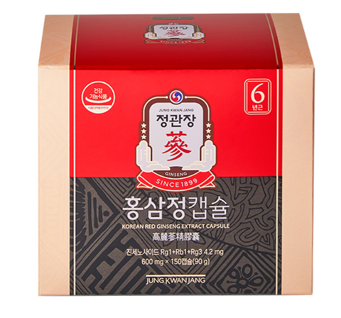 Viên hồng sâm KGC Korean Red Ginseng Extract Capsule hộp 150 viên