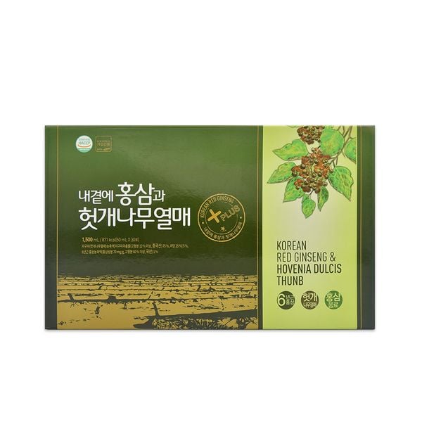 Nước hồng sâm bổ gan Daedong hộp 30 gói x 50ml