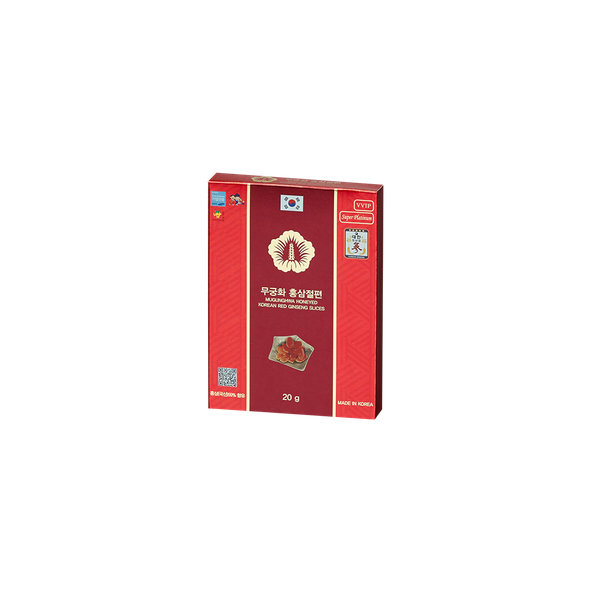 Hồng Sâm Lát Tẩm Mật Ong Mugunghwa 12 gói x 20g