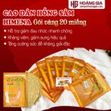 Cao dán hồng sâm Hàn Quốc Himena gói vàng