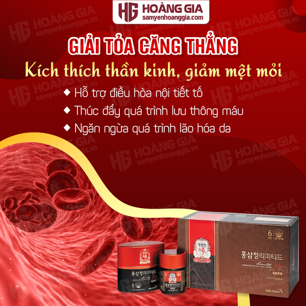 Tinh Chất Địa Sâm Thượng Hạng KGC Extract Limited Hộp 3 lọ x 100g