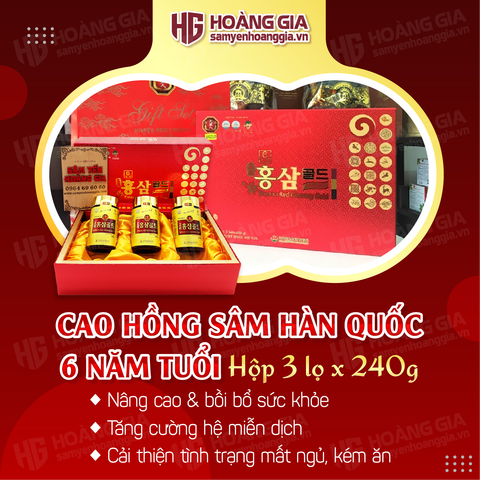 Cao Hồng Sâm Hàn Quốc Bio APGOLD
