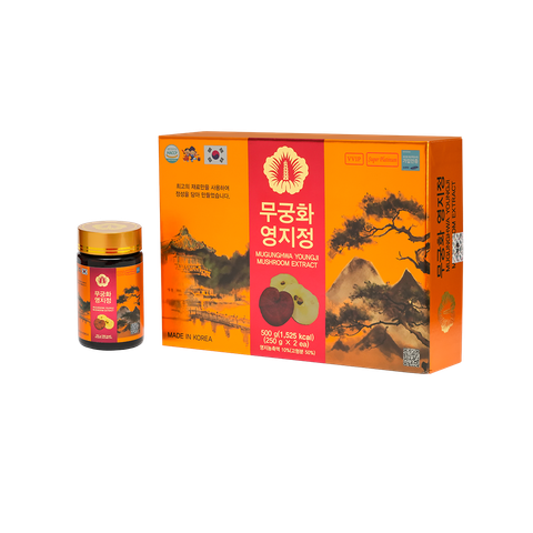 Cao linh chi Hàn Quốc Mugunghwa Premium hộp 2 lọ x 250g