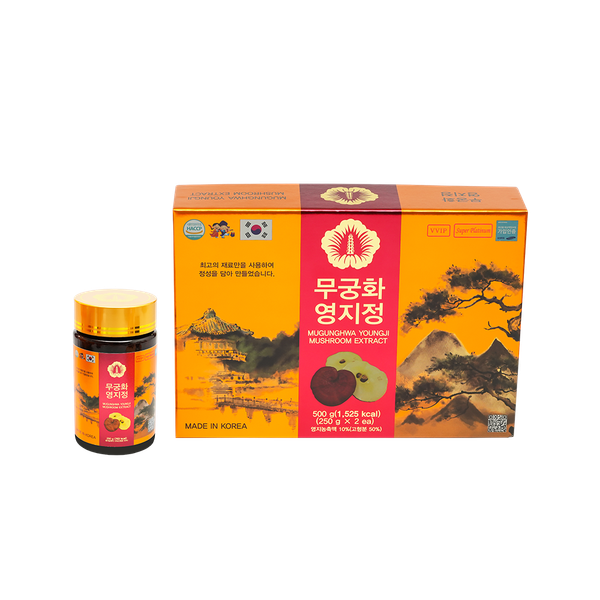 Cao linh chi Hàn Quốc Mugunghwa Premium hộp 2 lọ x 250g